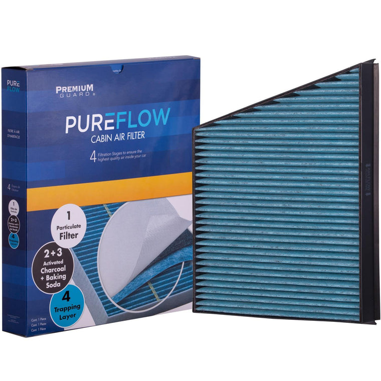 PUREFLOW 2005 Mercedes-Benz E320 Cabin Air Filter with Antibacterial Technology, PC5772X