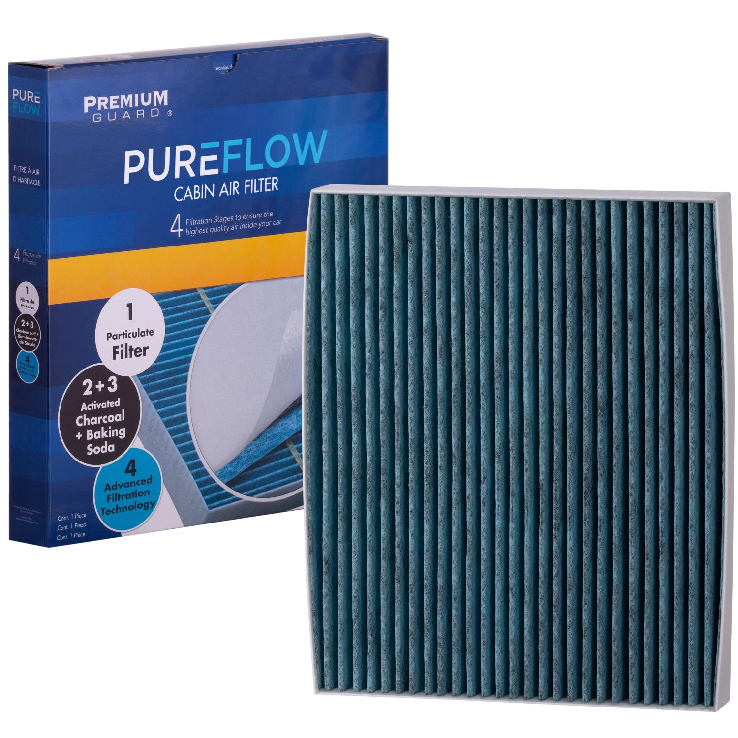 PUREFLOW 2021 Hyundai Kona Electric Cabin Air Filter with Antibacterial Technology, PC99588X