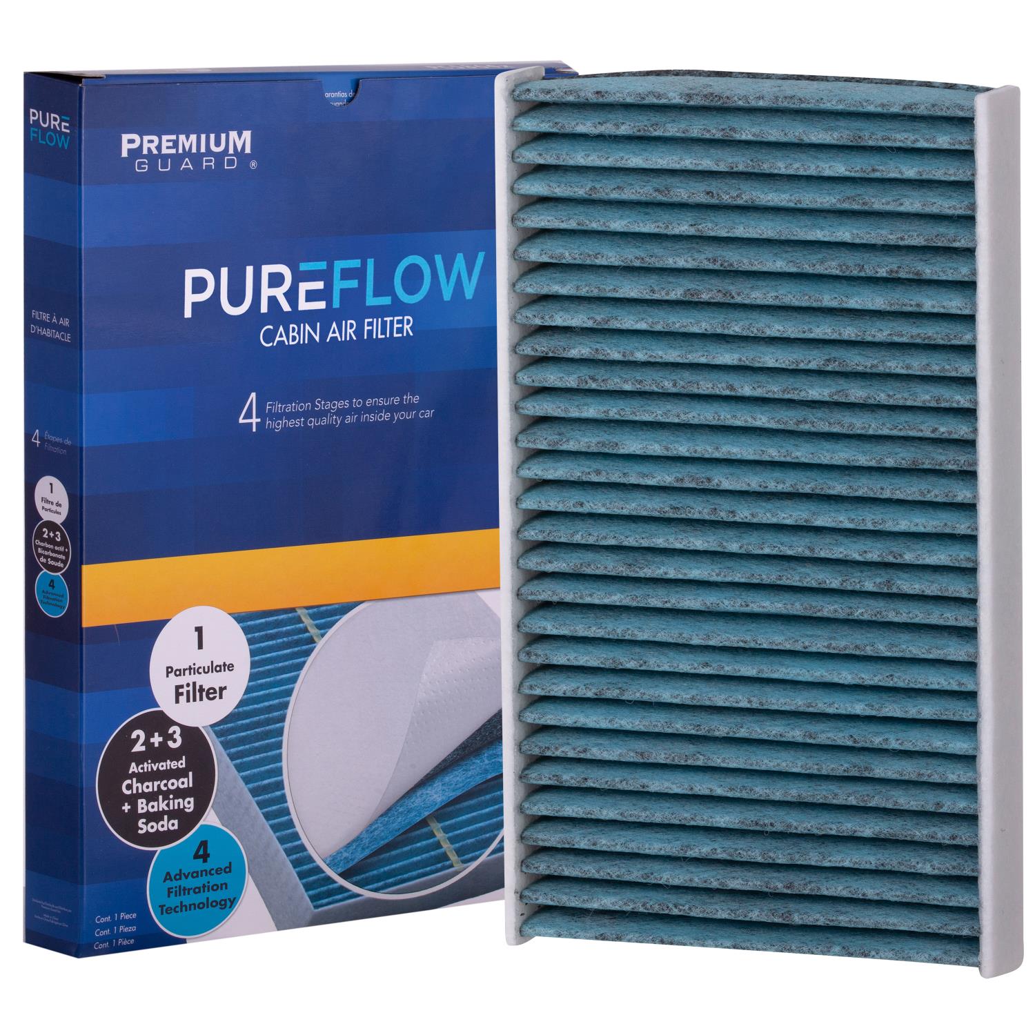 PUREFLOW 2022 Jeep Gladiator Cabin Air Filter with Antibacterial Technology, PC99848X