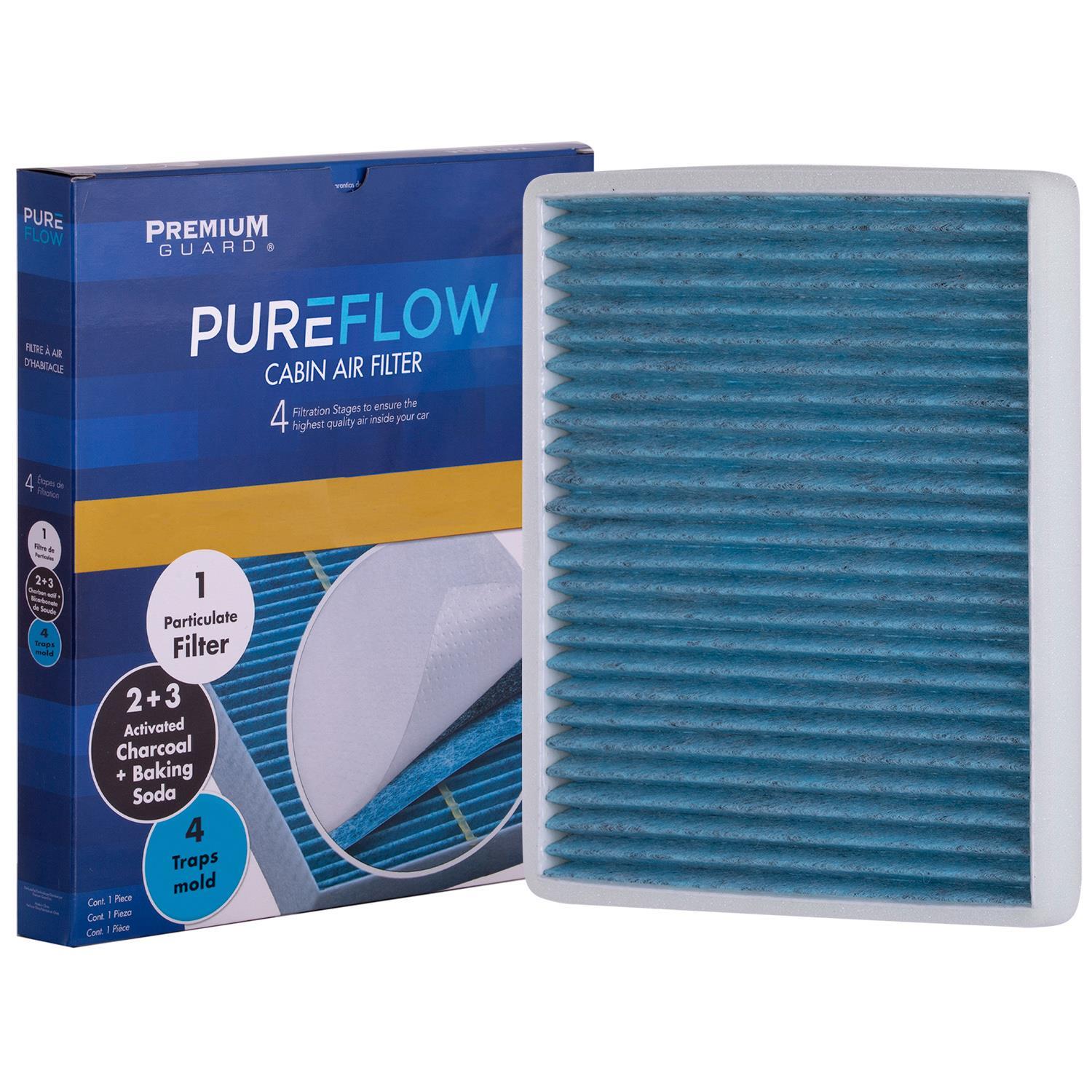 PUREFLOW 2001 Mitsubishi Galant Cabin Air Filter with Antibacterial Technology, PC4682X