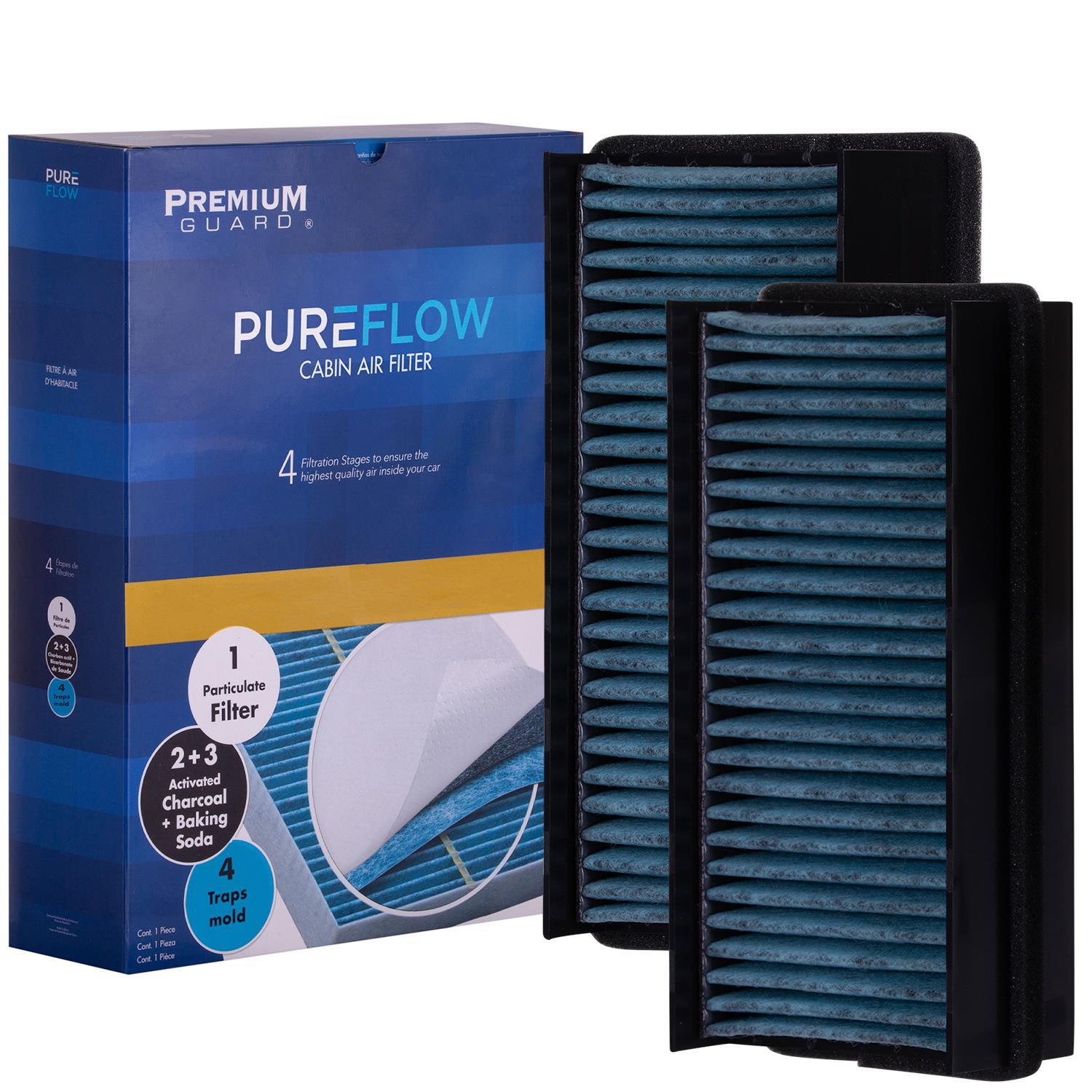 PUREFLOW 1999 Pontiac Trans Sport Cabin Air Filter with Antibacterial Technology, PC5246X