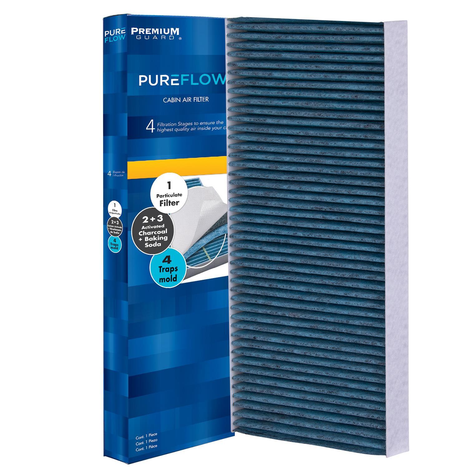 PUREFLOW 2002 Ford Focus Cabin Air Filter with Antibacterial Technology, PC5387X