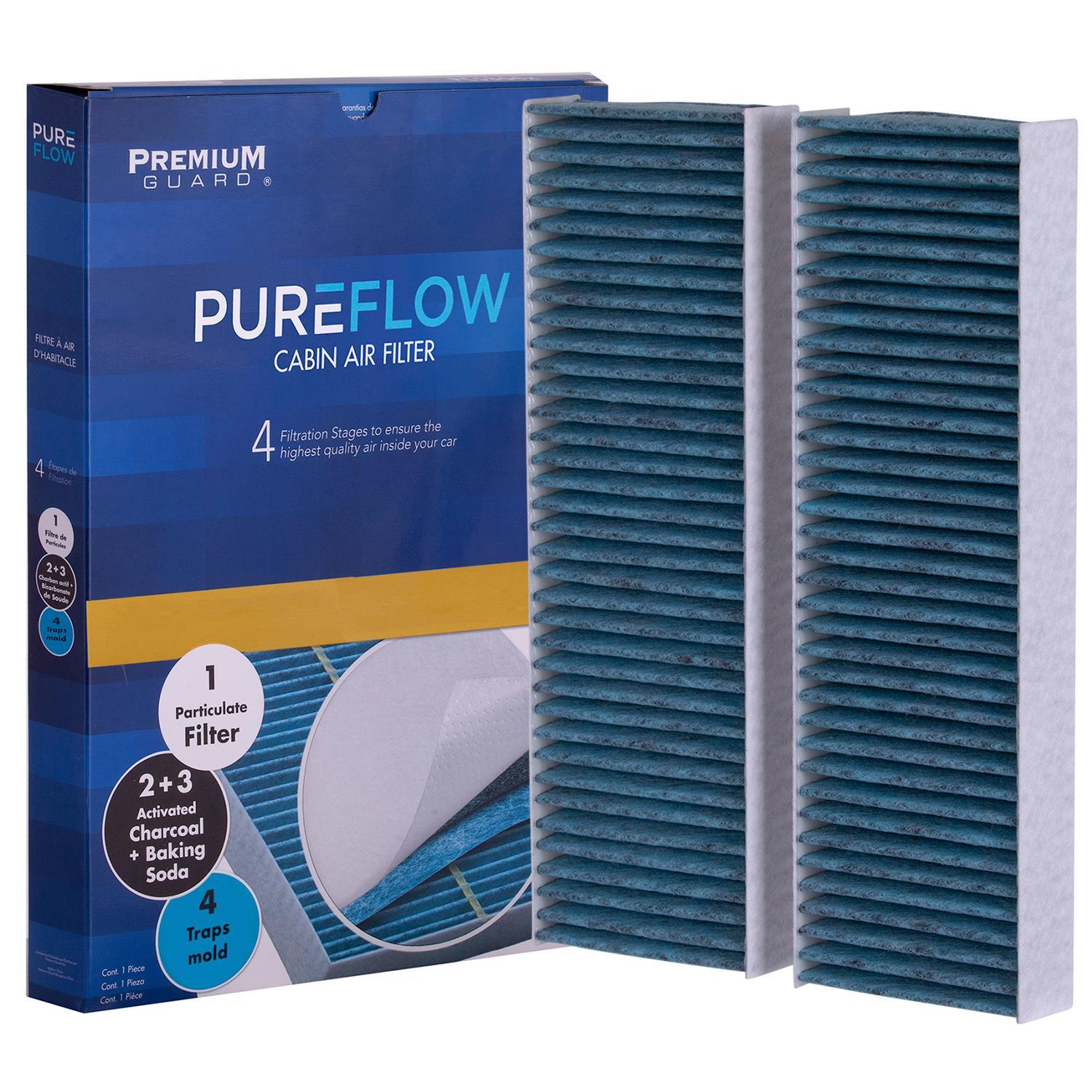 PUREFLOW 2001 Acura CL Cabin Air Filter with Antibacterial Technology, PC5390X