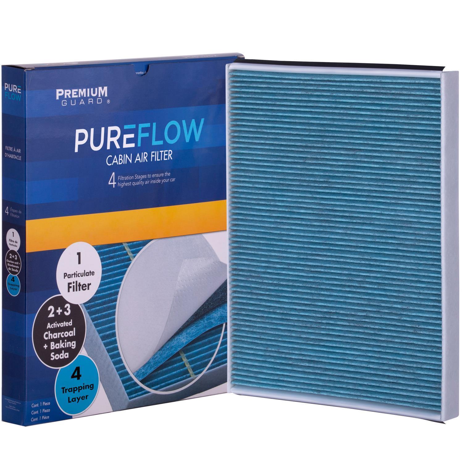 PUREFLOW 2005 Cadillac DeVille Cabin Air Filter with Antibacterial Technology, PC5477X