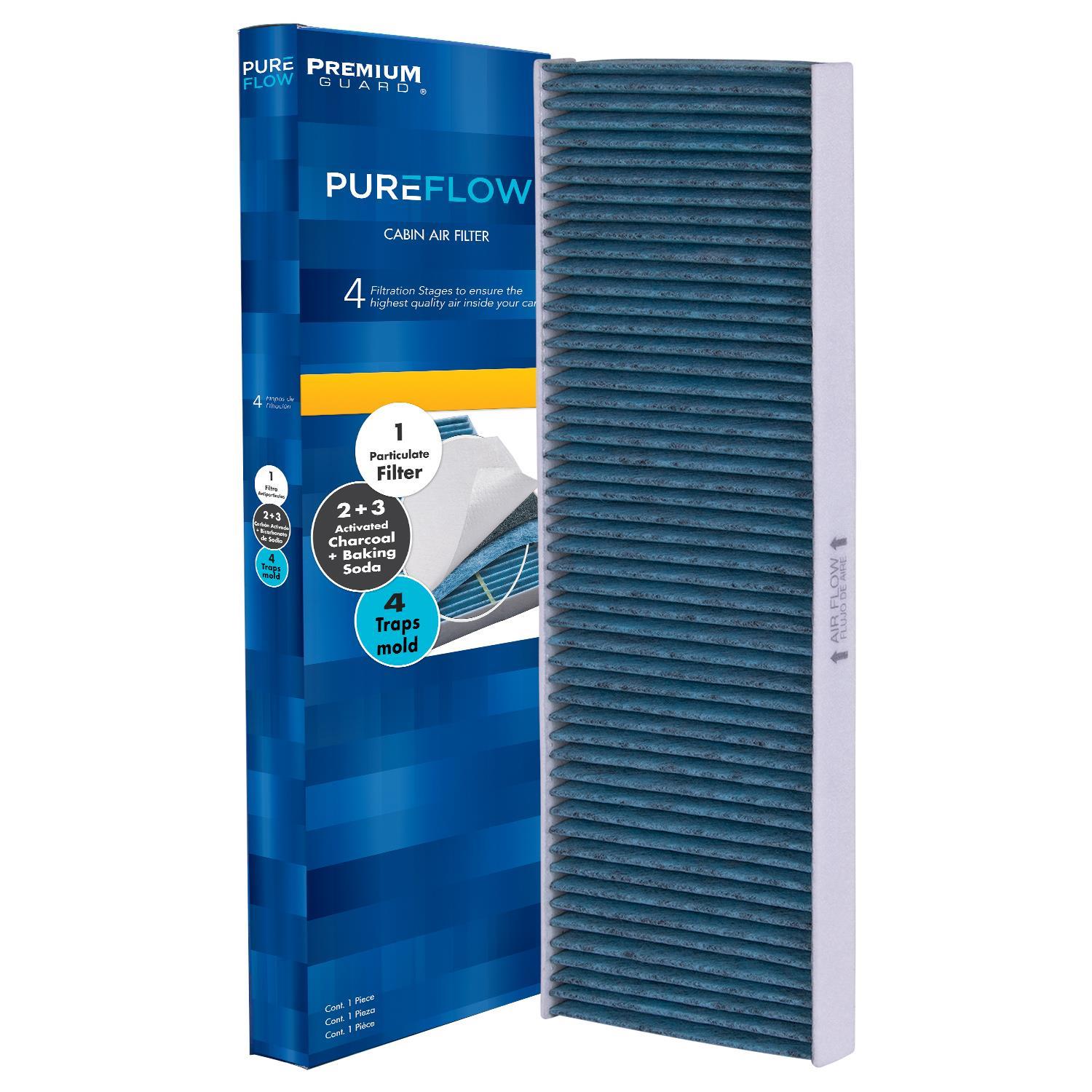 PUREFLOW 2001 Saturn L300 Cabin Air Filter with Antibacterial Technology, PC5480X