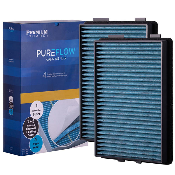 PUREFLOW 1998 BMW 540i Cabin Air Filter with Antibacterial Technology, PC5509X