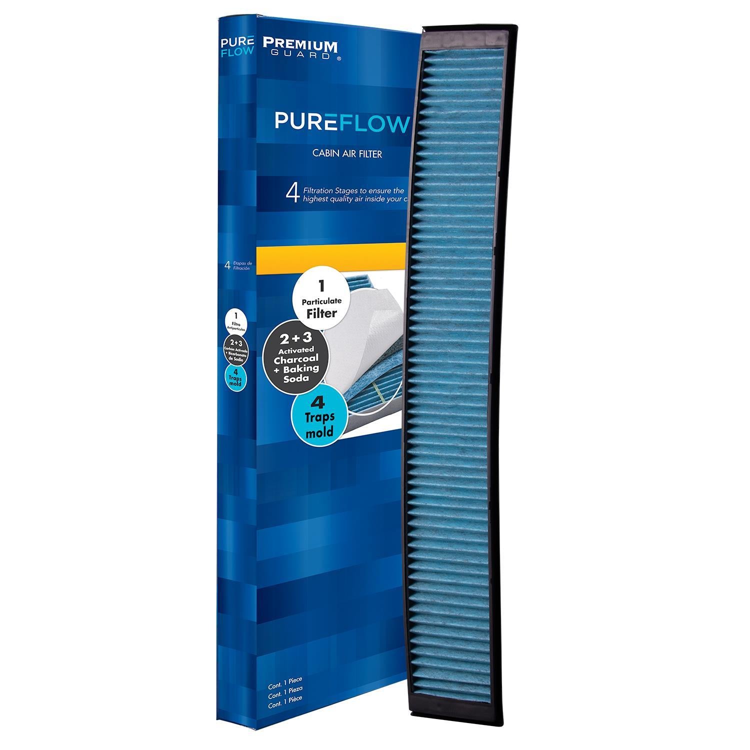 PUREFLOW 2000 BMW 323i Cabin Air Filter with Antibacterial Technology, PC5510X