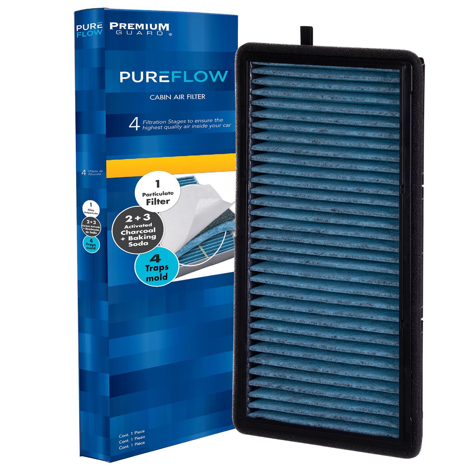 PUREFLOW 1993 BMW 320i Cabin Air Filter with Antibacterial Technology, PC5664X