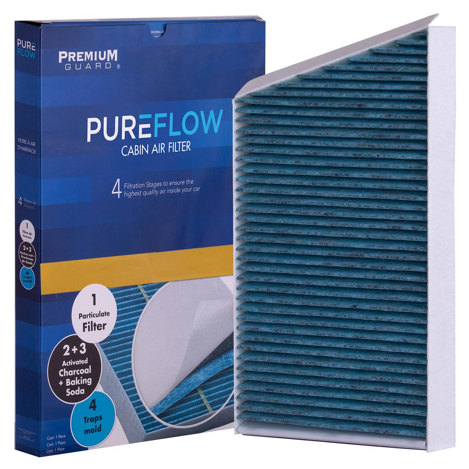 PUREFLOW 2006 Mercedes-Benz C55 AMG Cabin Air Filter with Antibacterial Technology, PC5832X