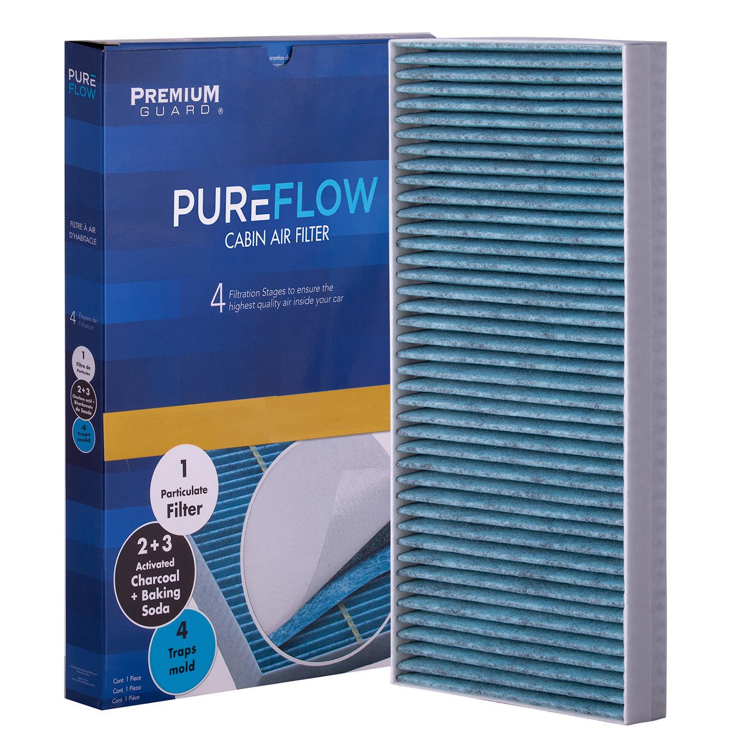 PUREFLOW 2009 Chevrolet Chevy Cabin Air Filter with Antibacterial Technology, PC5838X
