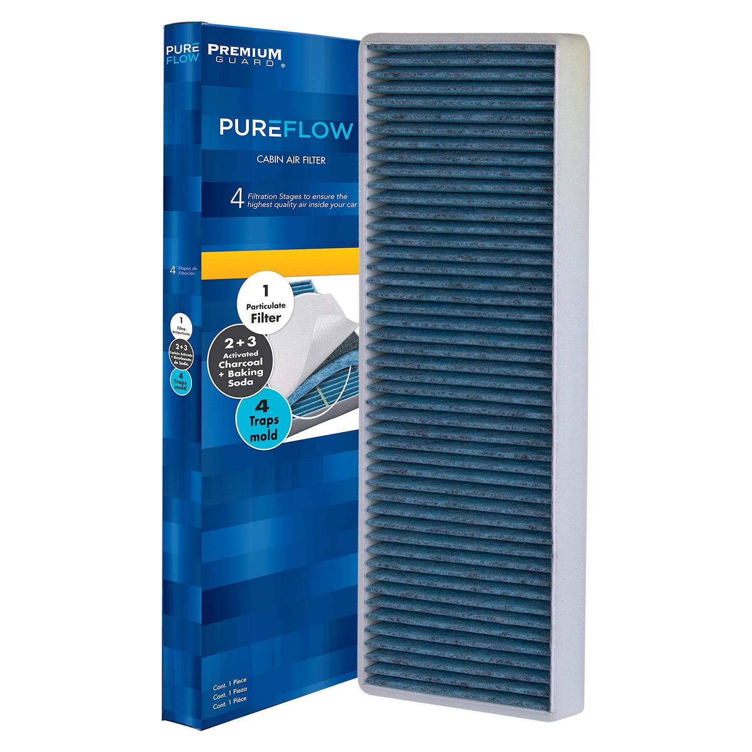 PUREFLOW 2001 Audi A4 Cabin Air Filter with Antibacterial Technology, PC8906X