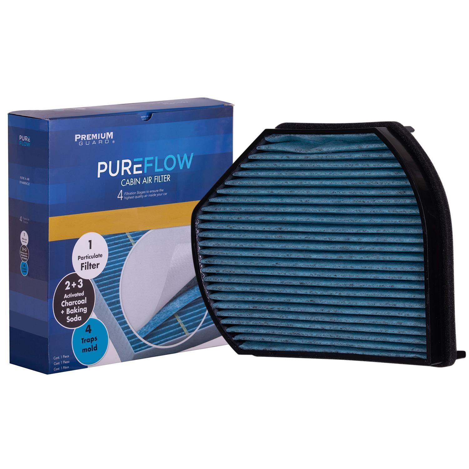 PUREFLOW 1995 Mercedes-Benz C36 AMG Cabin Air Filter with Antibacterial Technology, PC8908X