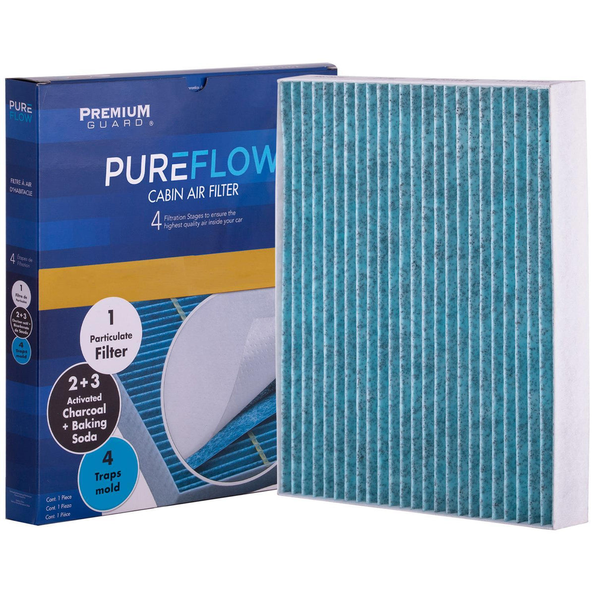 PUREFLOW 2023 Kia Forte Cabin Air Filter with Antibacterial Technology