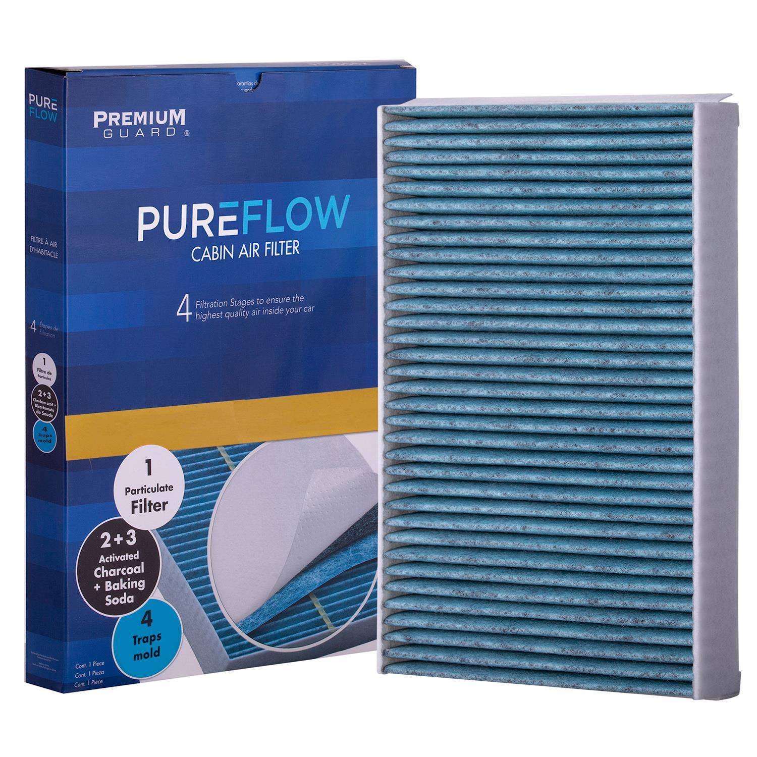 PUREFLOW 2019 Jaguar E-Pace Cabin Air Filter with Antibacterial Technology, PC99472X