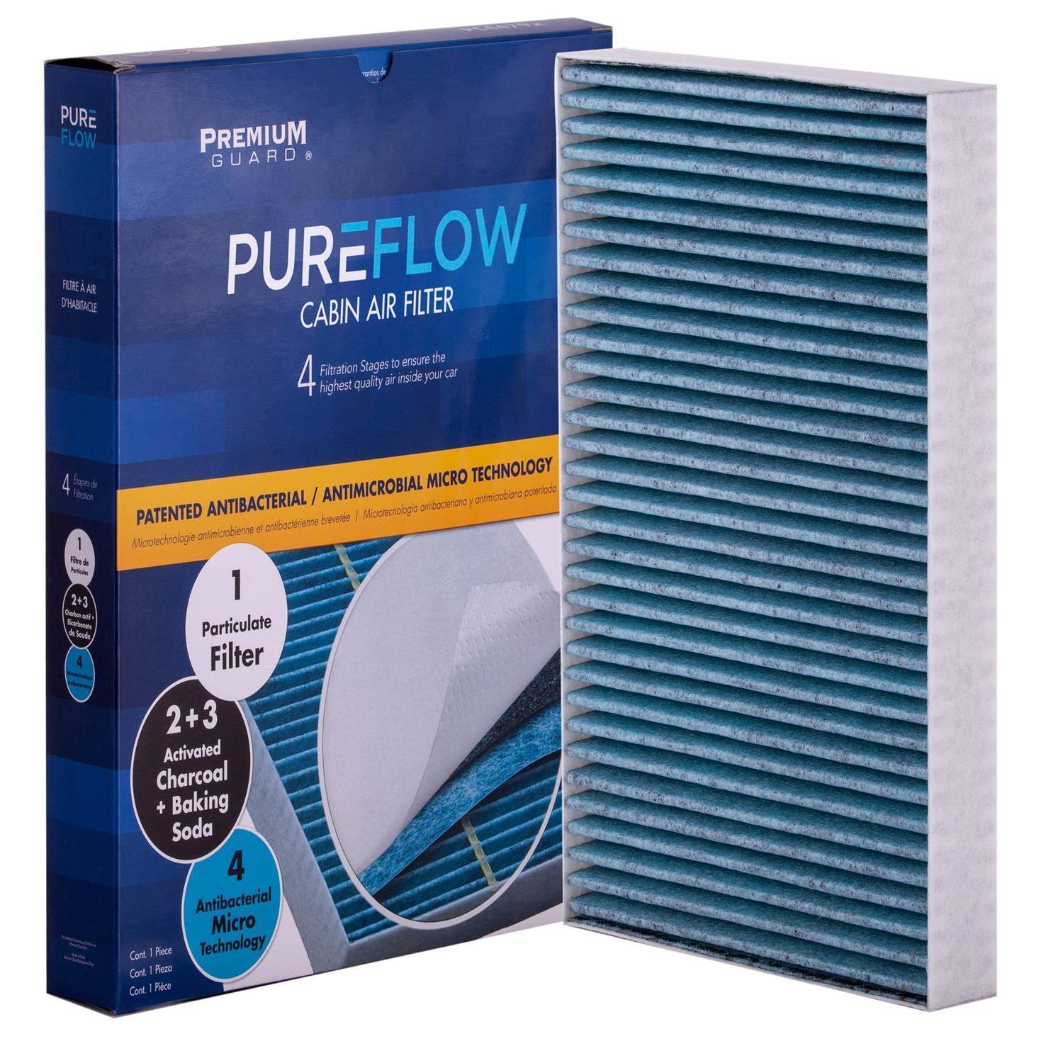 PUREFLOW 2018 Maserati Ghibli Cabin Air Filter with Antibacterial Technology, PC99302X