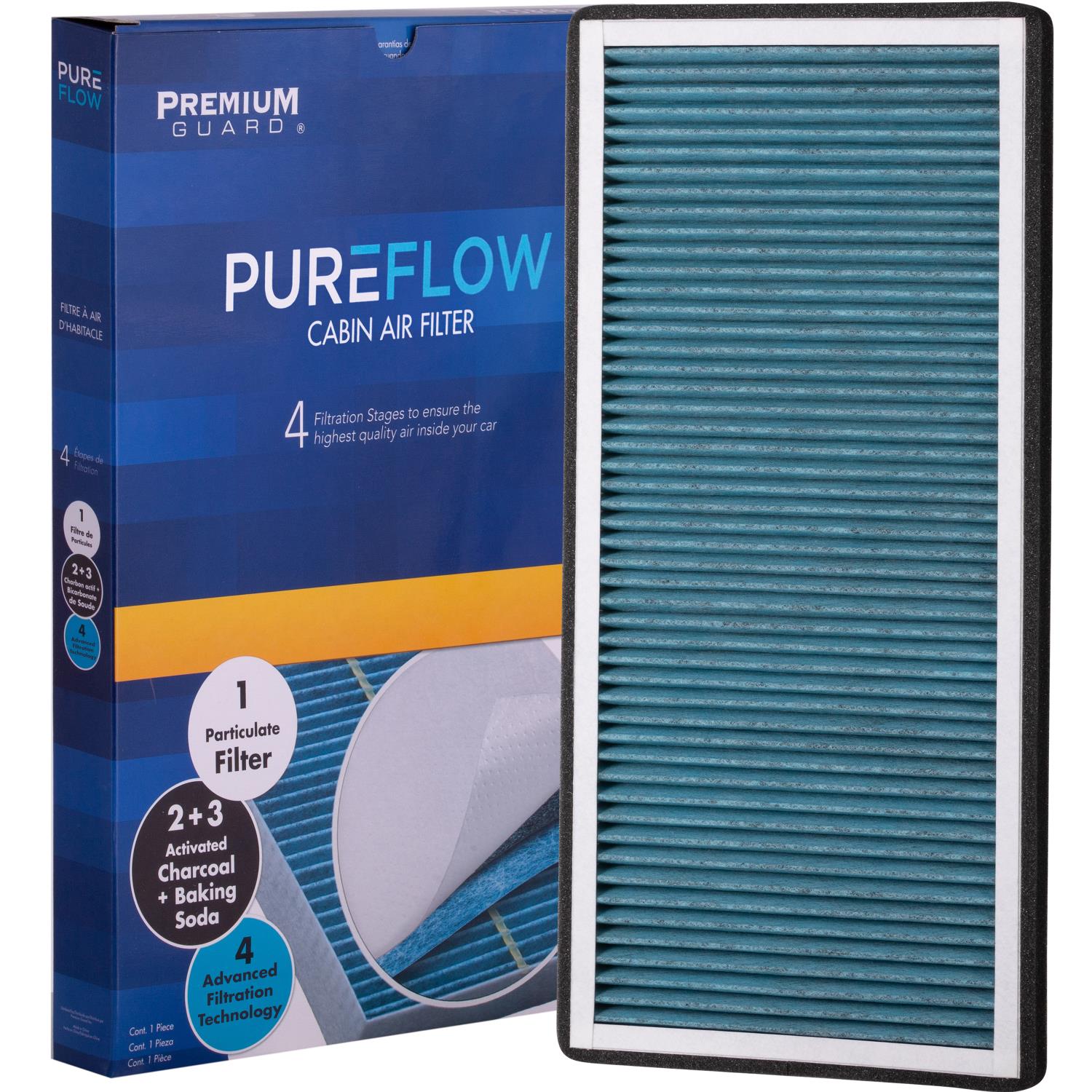 PUREFLOW 2011 Land Rover Range Rover Cabin Air Filter with Antibacterial Technology, PC5637X
