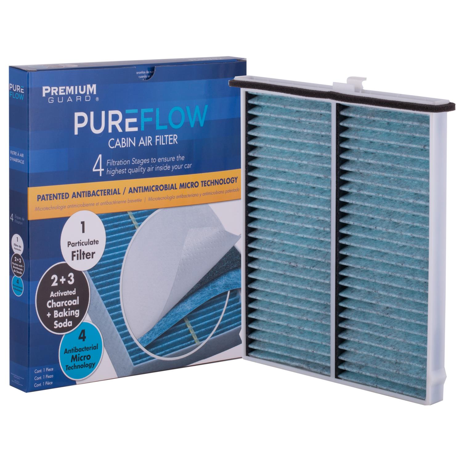 PUREFLOW 2019 Mazda 3 Cabin Air Filter with Antibacterial Technology, PC4103X