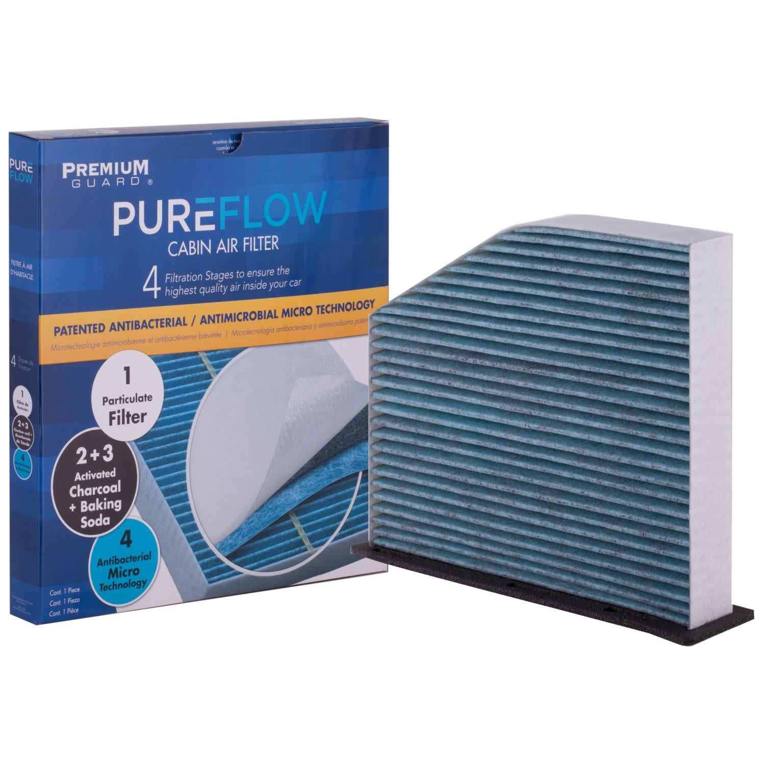 PUREFLOW 2012 Audi TT RS Quattro Cabin Air Filter with Antibacterial Technology, PC5586X