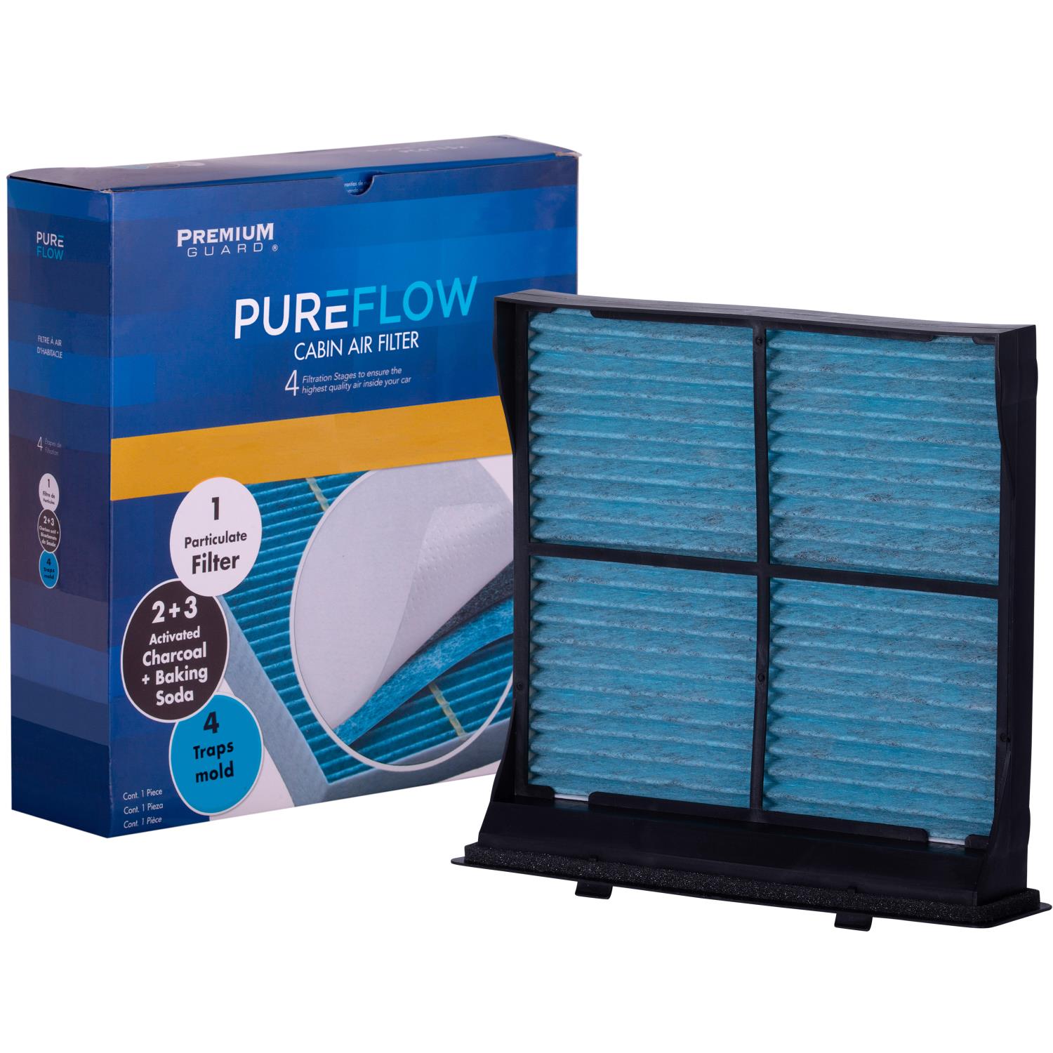 PUREFLOW 2013 Subaru XV Crosstrek Cabin Air Filter with Antibacterial Technology, PC6115X