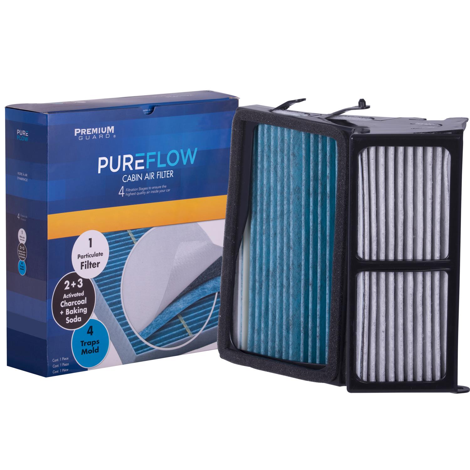 PUREFLOW 2001 Buick LeSabre Cabin Air Filter with Antibacterial Technology, PC5413X
