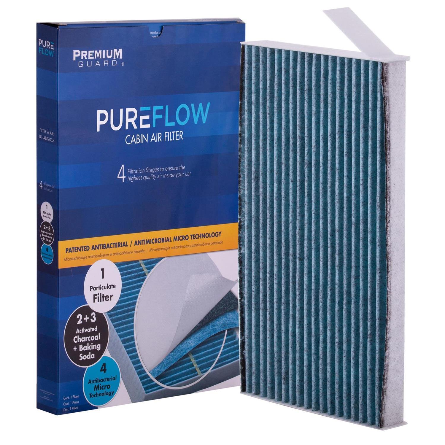 PUREFLOW 2012 Nissan Cube Cabin Air Filter with Antibacterial Technology, PC4012X