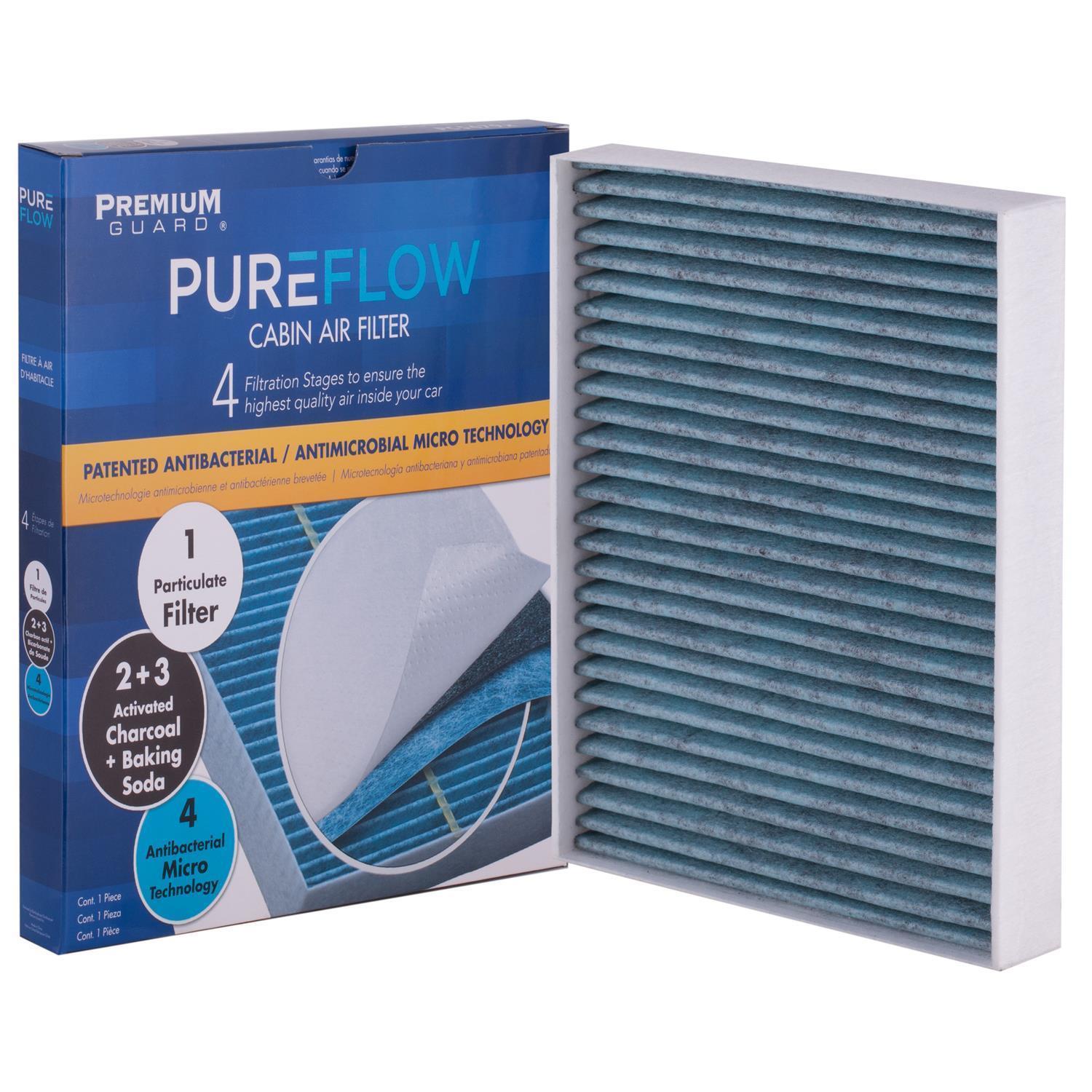PUREFLOW 2018 Ford Special Service Police Sedan Cabin Air Filter with Antibacterial Technology, PC4068X