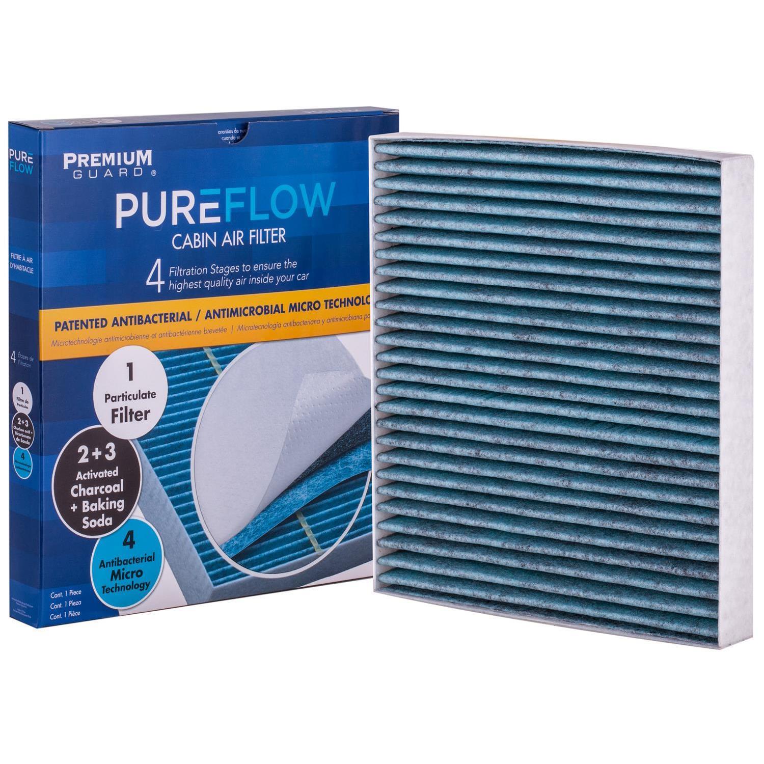 PUREFLOW 2005 Freightliner FLD132 Cabin Air Filter with Antibacterial Technology, PC4313X