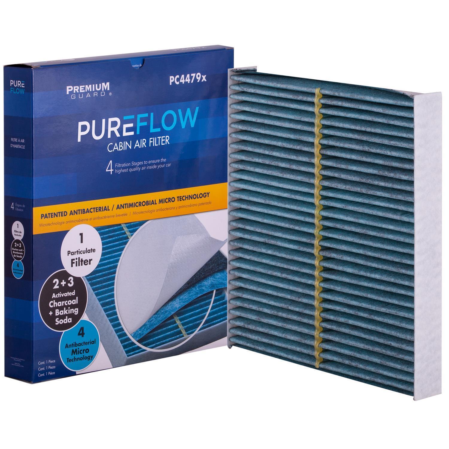PUREFLOW 2022 Nissan Titan Cabin Air Filter with Antibacterial Technology, PC4479X