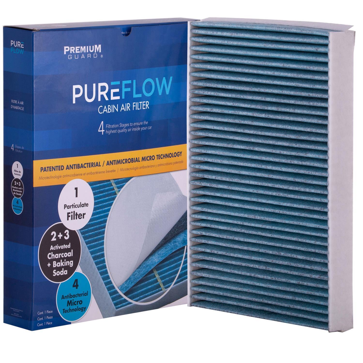 PUREFLOW 2013 Volvo XC60 Cabin Air Filter with Antibacterial Technology, PC5840X