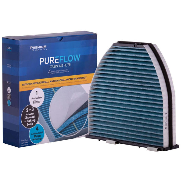 PUREFLOW 2008 Mercedes-Benz C300 Cabin Air Filter with Antibacterial Technology, PC5844X