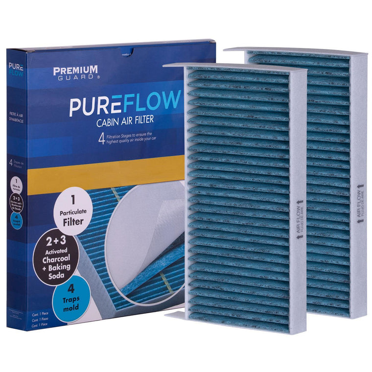 PUREFLOW 2008 Nissan Quest Cabin Air Filter with Antibacterial Technology, PC4855X