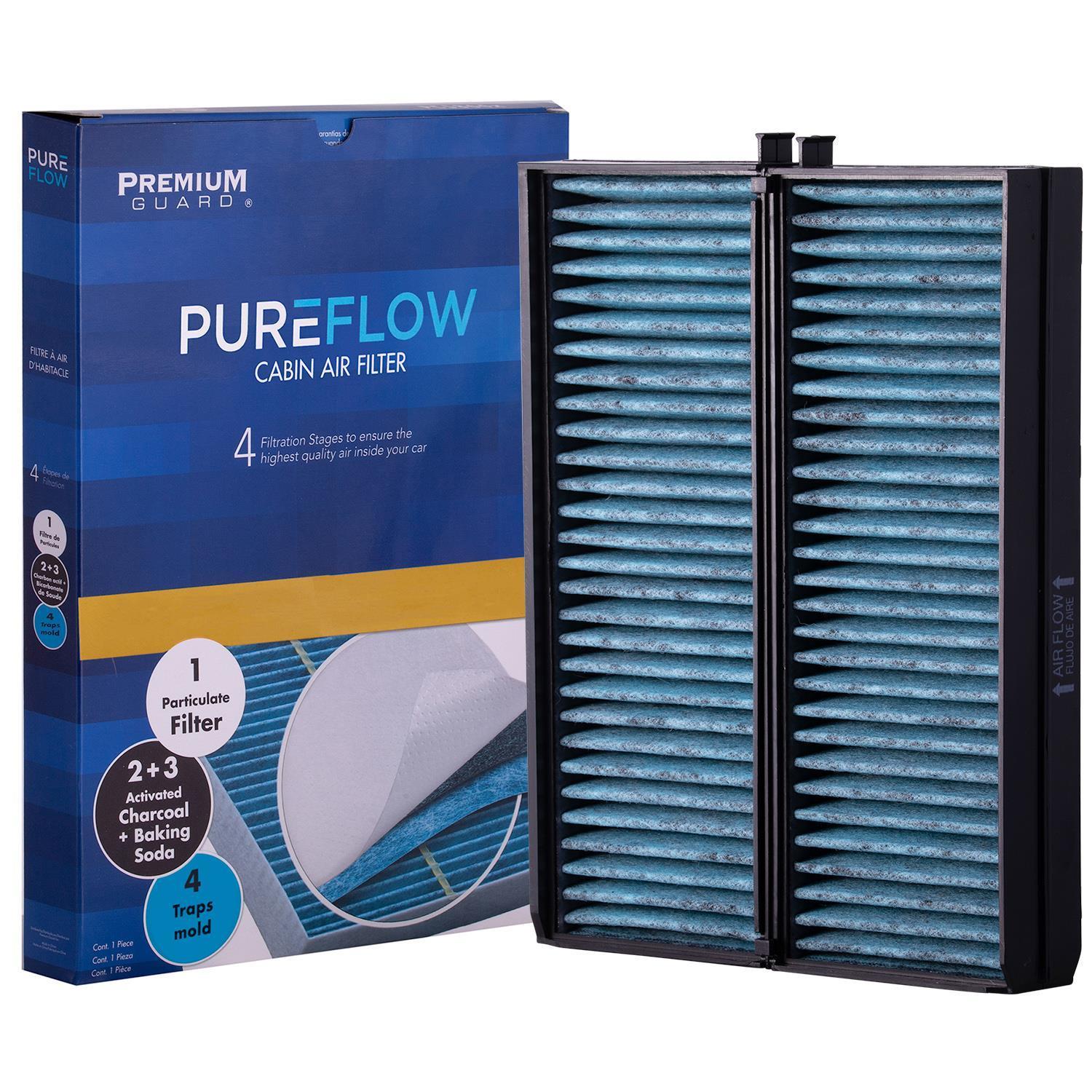 PUREFLOW 2002 Hyundai Santa Fe Cabin Air Filter with Antibacterial Technology, PC5675AX
