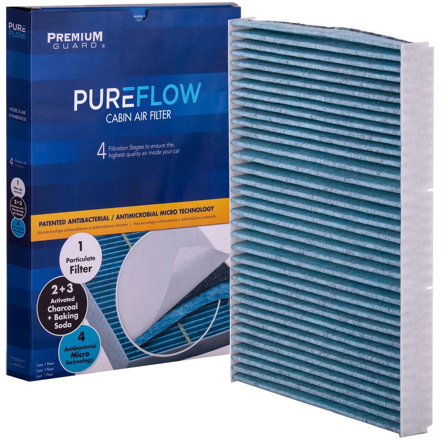 PUREFLOW 2009 Volkswagen Beetle Cabin Air Filter with Antibacterial Technology, PC5383X