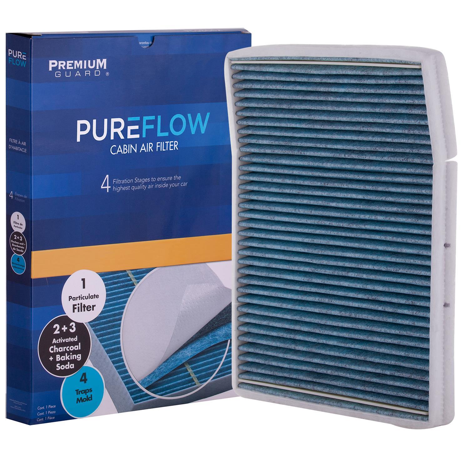 PUREFLOW 2002 Buick LeSabre Cabin Air Filter with Antibacterial Technology, PC5448X
