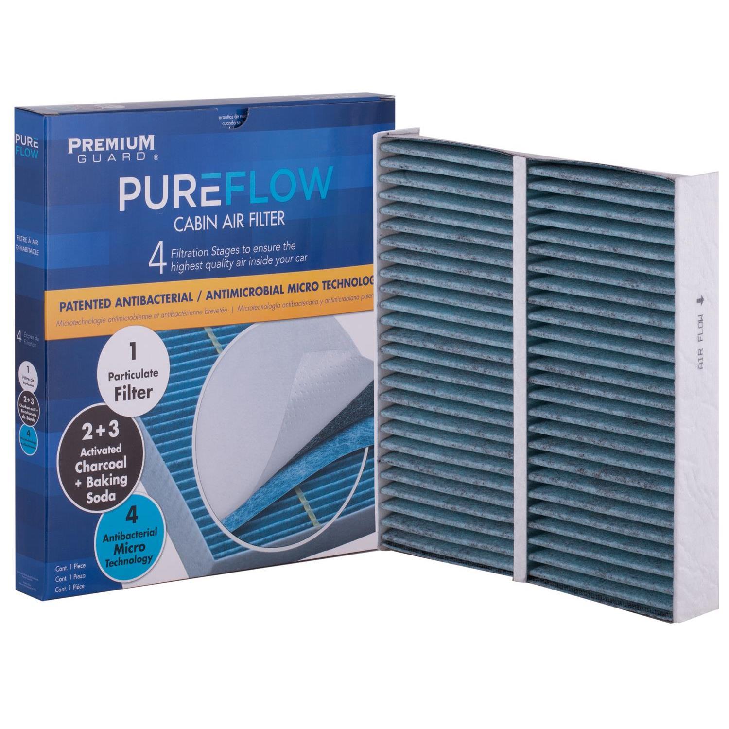 PUREFLOW 2014 Mitsubishi i-MiEV Cabin Air Filter with Antibacterial Technology, PC5530X