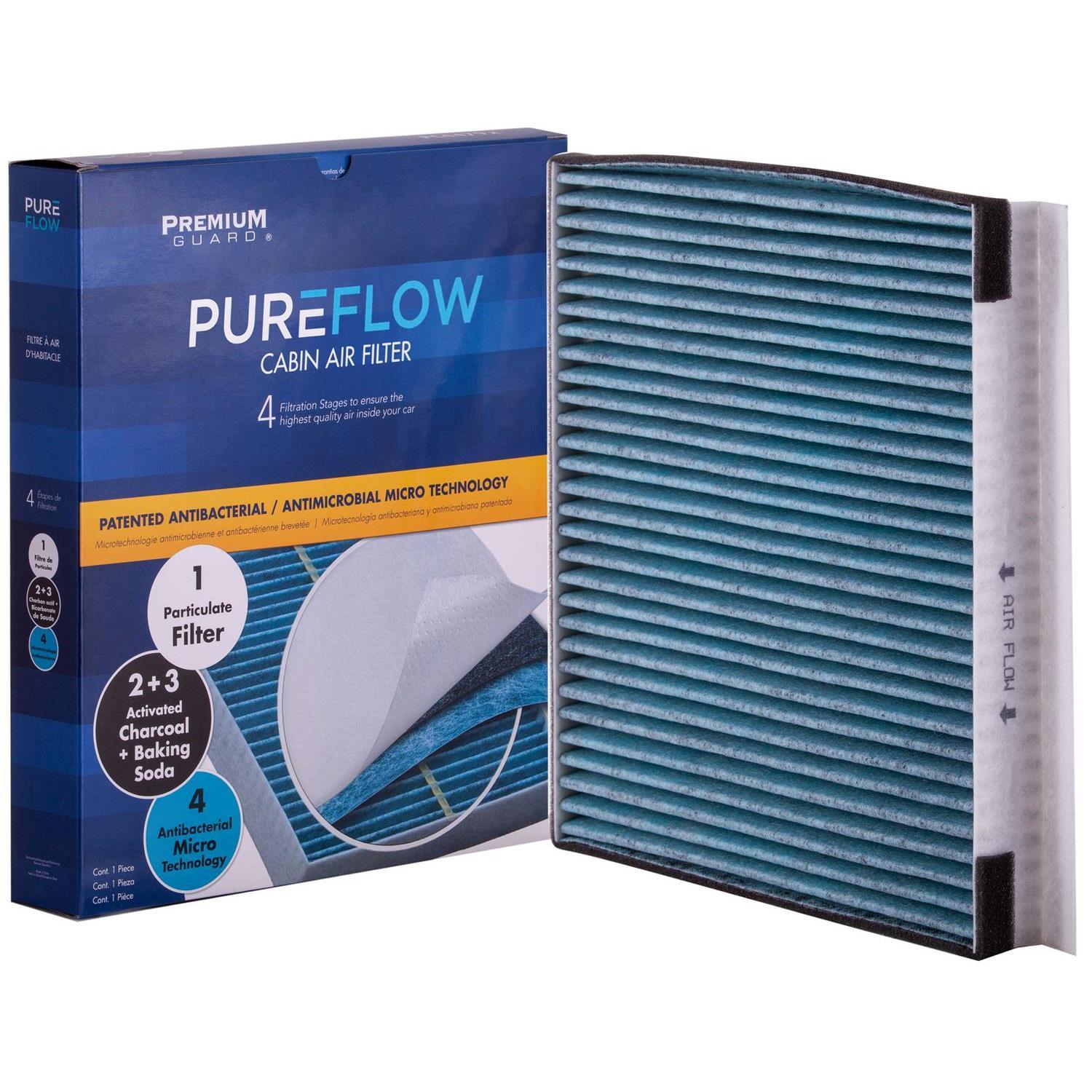 PUREFLOW 2024 Genesis G80 Cabin Air Filter with Antibacterial Technology, PC6067X
