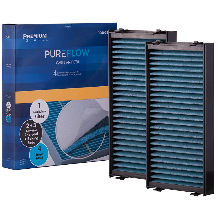 PUREFLOW 2018 BMW X5 Cabin Air Filter with Antibacterial Technology, PC6072X