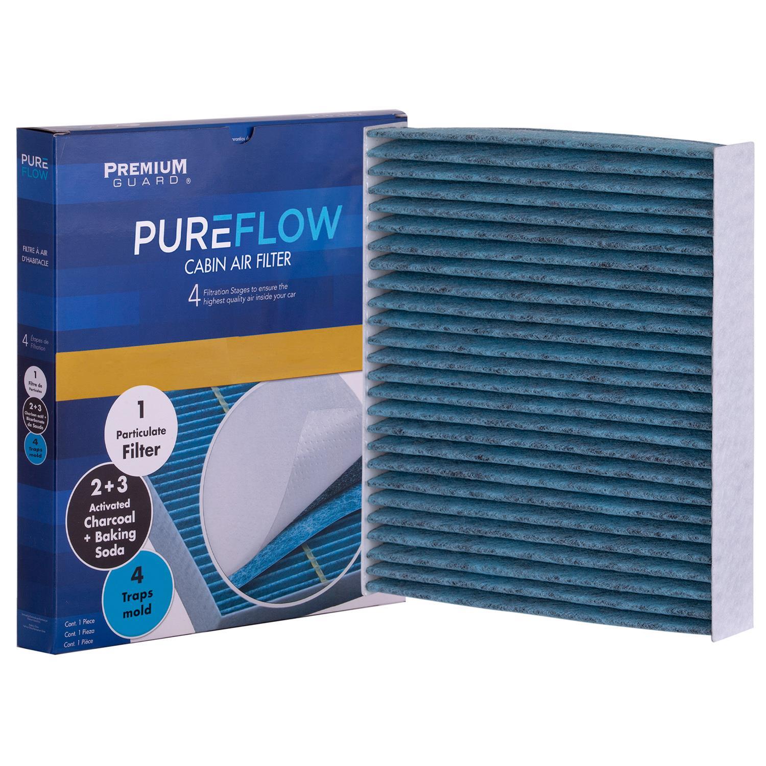 PUREFLOW 2020 Toyota Hilux Cabin Air Filter with Antibacterial Technology, PC4485X