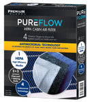 PUREFLOW 2020 Audi RS Q8 Cabin Air Filter with HEPA and Antibacterial Technology, PC99334HX