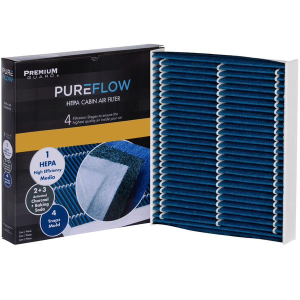 PUREFLOW 2021 Toyota Prius Prime Cabin Air Filter with HEPA and Antibacterial Technology, PC99456HX