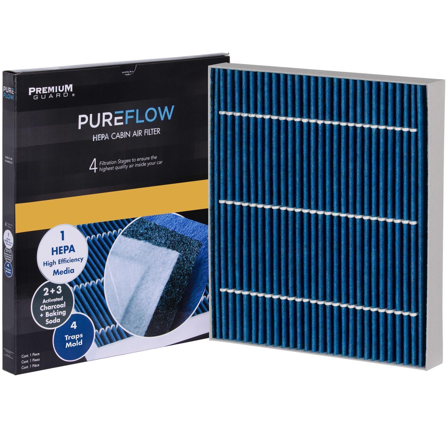 PUREFLOW 2022 Hyundai Palisade Cabin Air Filter with HEPA and Antibacterial Technology, PC99525HX