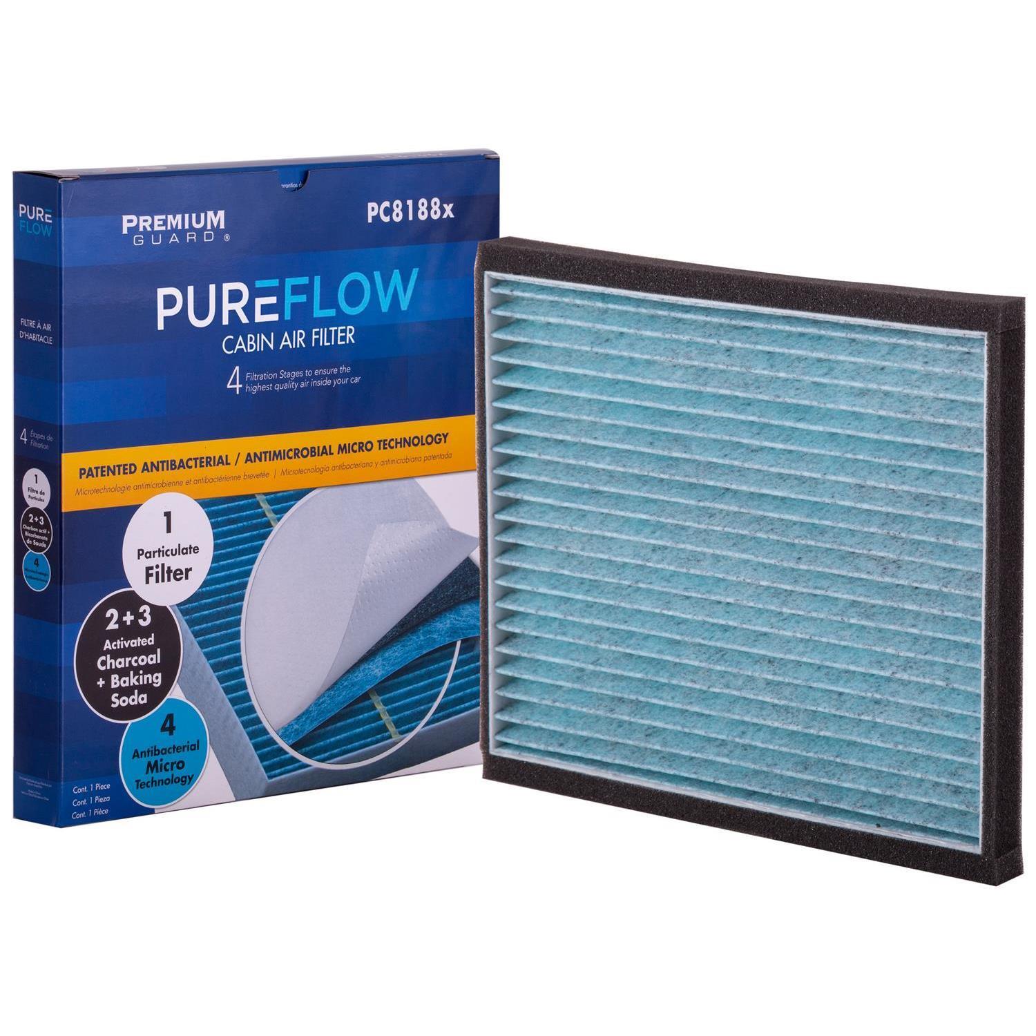 PUREFLOW 2005 Scion xB Cabin Air Filter with Antibacterial Technology, PC8188X