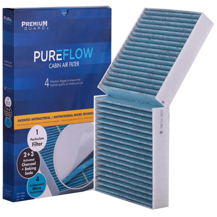 PUREFLOW 2009 Mercedes-Benz SLK350 Cabin Air Filter with Antibacterial Technology, PC9373X