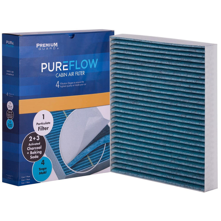 PUREFLOW 2017 Hyundai Sonata Cabin Air Filter with Antibacterial Technology, PC99076X