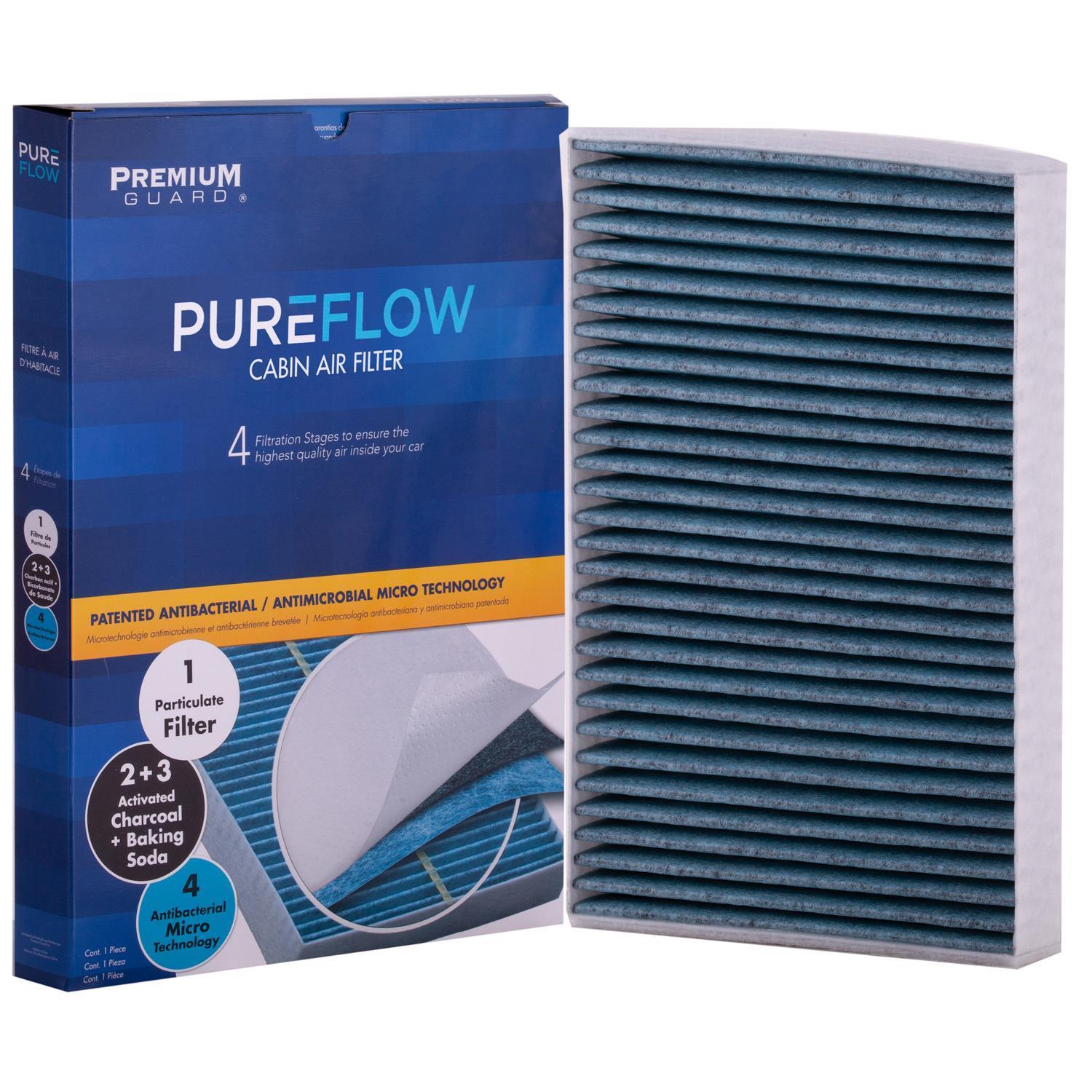 PUREFLOW 2015 Tesla S Cabin Air Filter with Antibacterial Technology, PC99490X