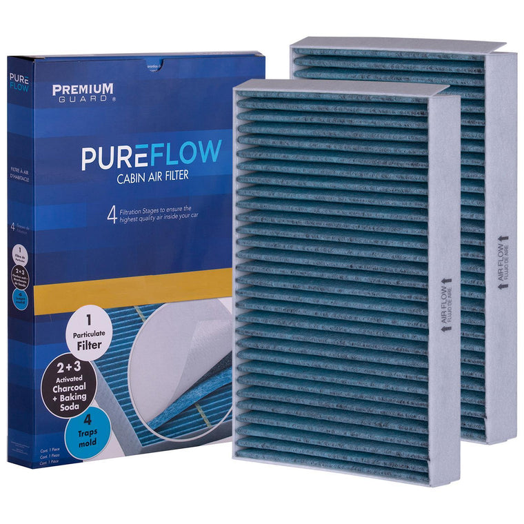 PUREFLOW 2009 Mercedes-Benz S550 Cabin Air Filter with Antibacterial Technology, PC4218X