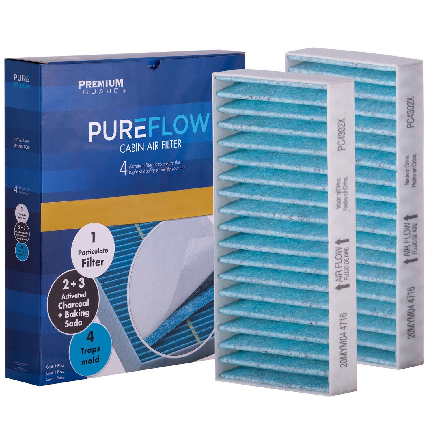 PUREFLOW 2016 Jeep Wrangler Cabin Air Filter with Antibacterial Technology, PC4302X