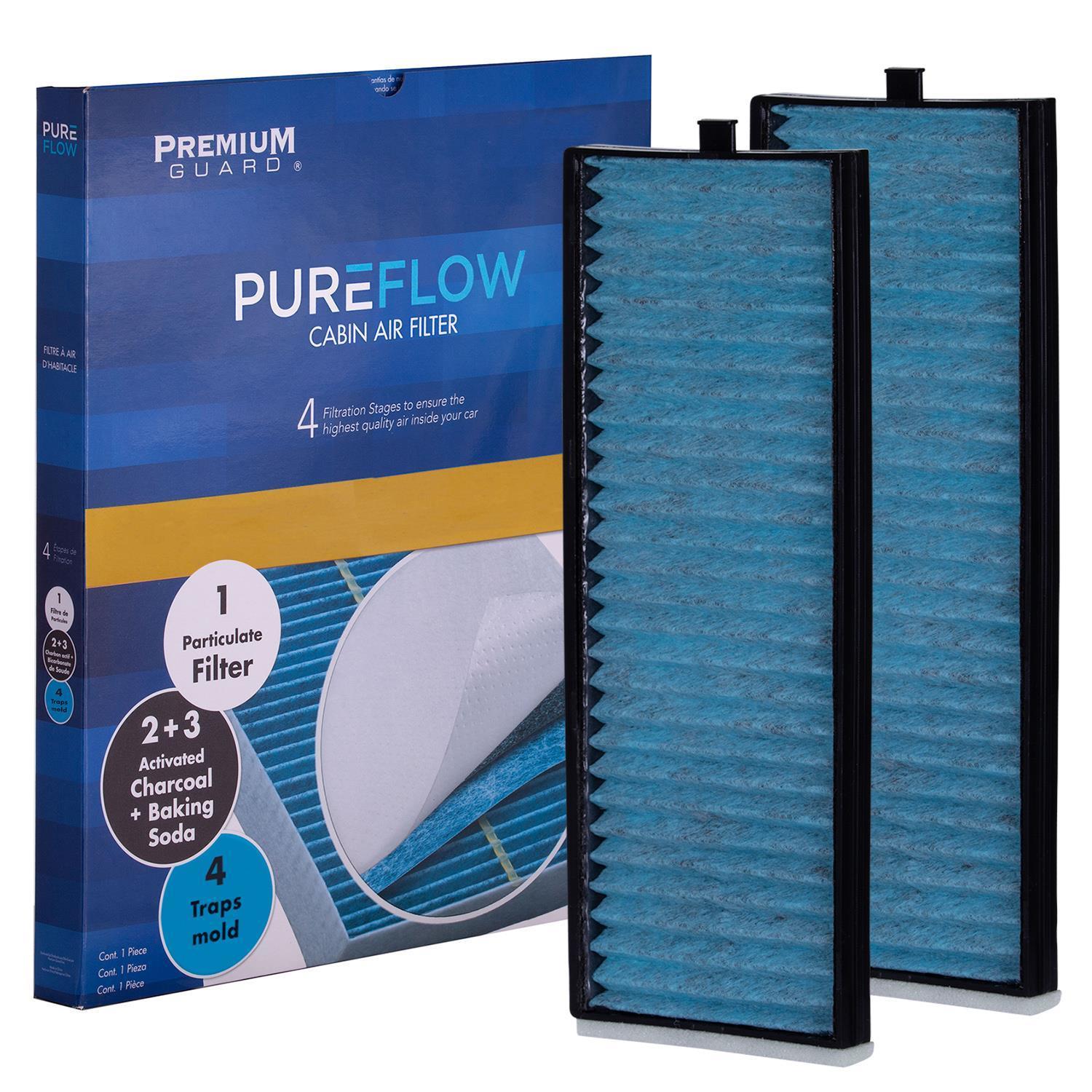 PUREFLOW 2003 Hyundai Accent Cabin Air Filter with Antibacterial Technology, PC4879X