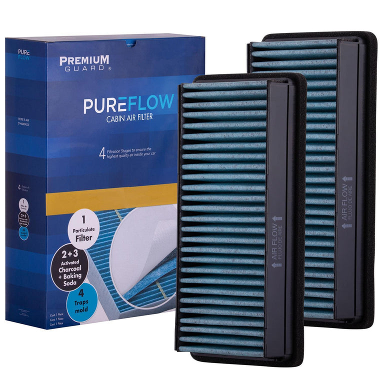PUREFLOW 2003 Pontiac Montana Cabin Air Filter with Antibacterial Technology, PC5471X