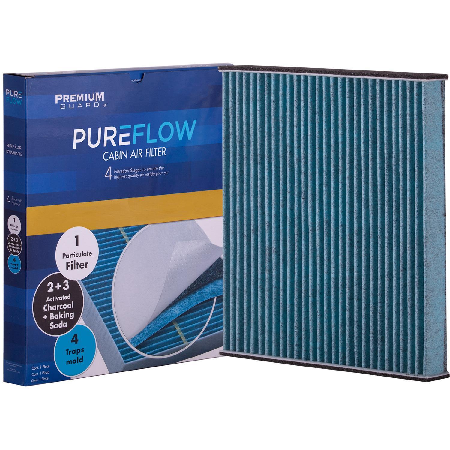 PUREFLOW 2002 Lexus SC430 Cabin Air Filter with Antibacterial Technology, PC5518X